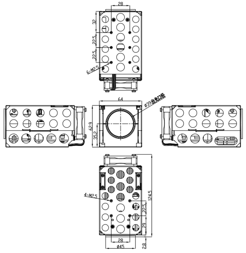 Specification of SWIR Laser Illumination Module IR-1550-2W-00