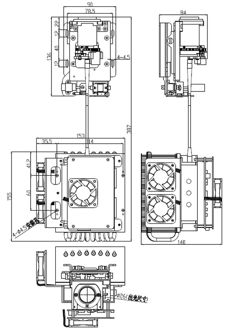 Specification of SWIR Laser Illumination Module IR-1550-2000-S-00